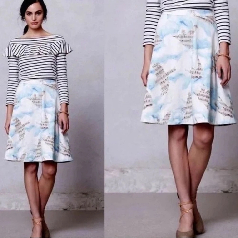 Maeve Anthropologie - Songbird Skirt - Size 4